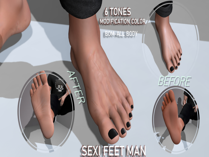 Second Life Marketplace SEXI FEET MAN